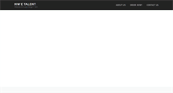 Desktop Screenshot of nwetalent.com