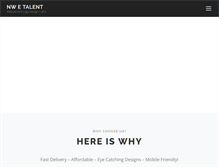 Tablet Screenshot of nwetalent.com